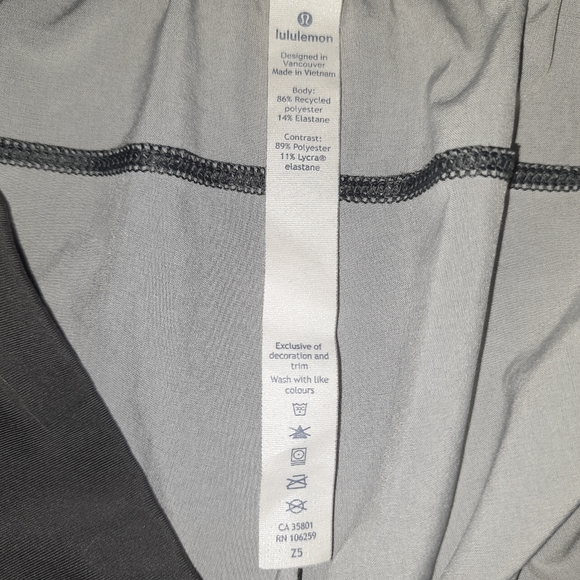 Lululemon Pace Breaker Shorts Gray Size M - Picture 16 of 16